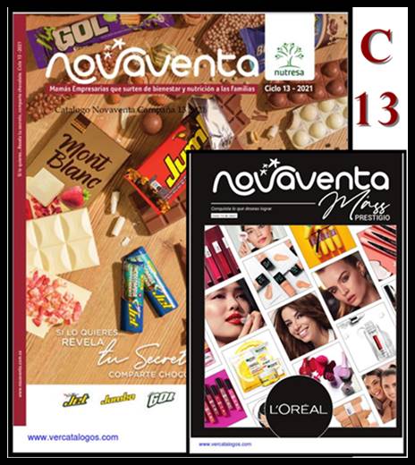 Novaventa Campaña 13 2021 + Catalogo Mas Prestigio C13 | VerCatalogos